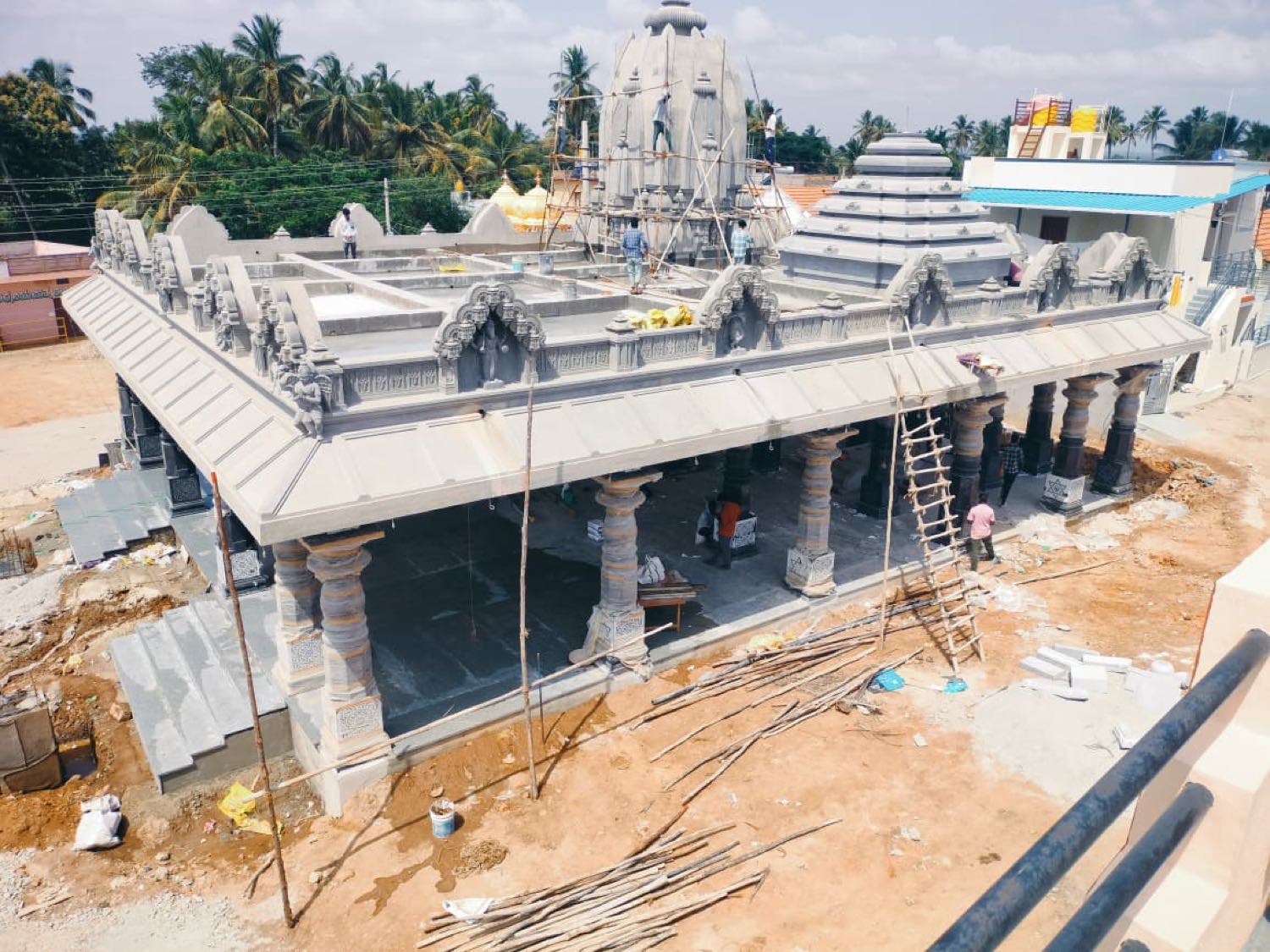 The granite mandapam of twenty-seven pillars